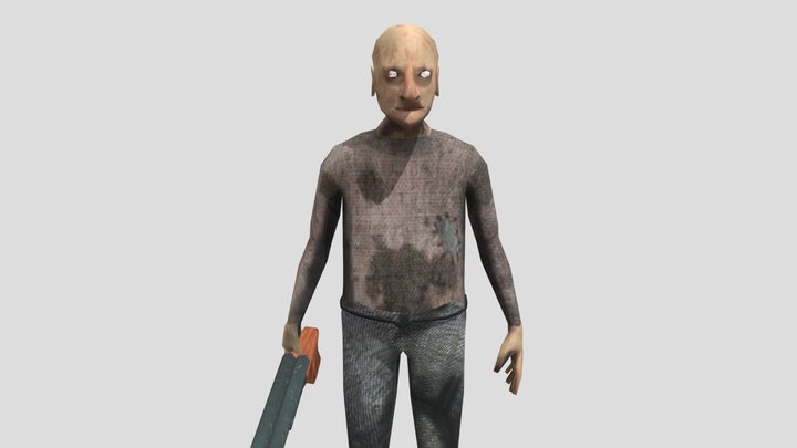 GranpaParent (merge) Granny 3 3D Model