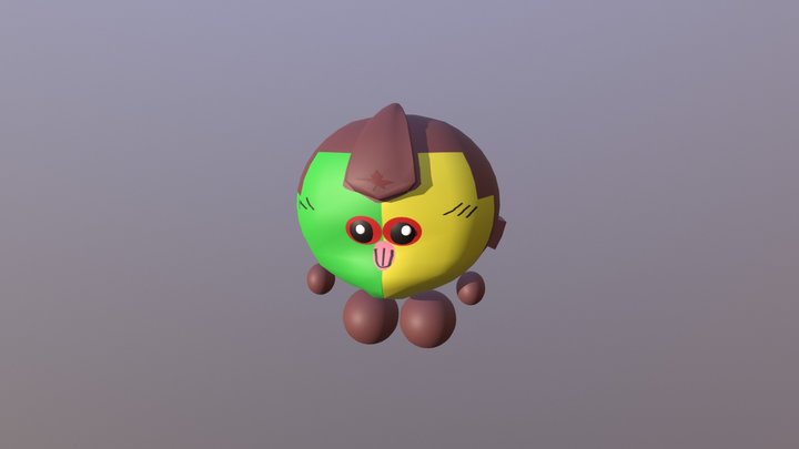monkey 3D Model