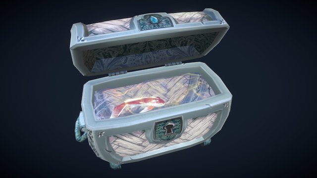 Koi Chest 3D Model