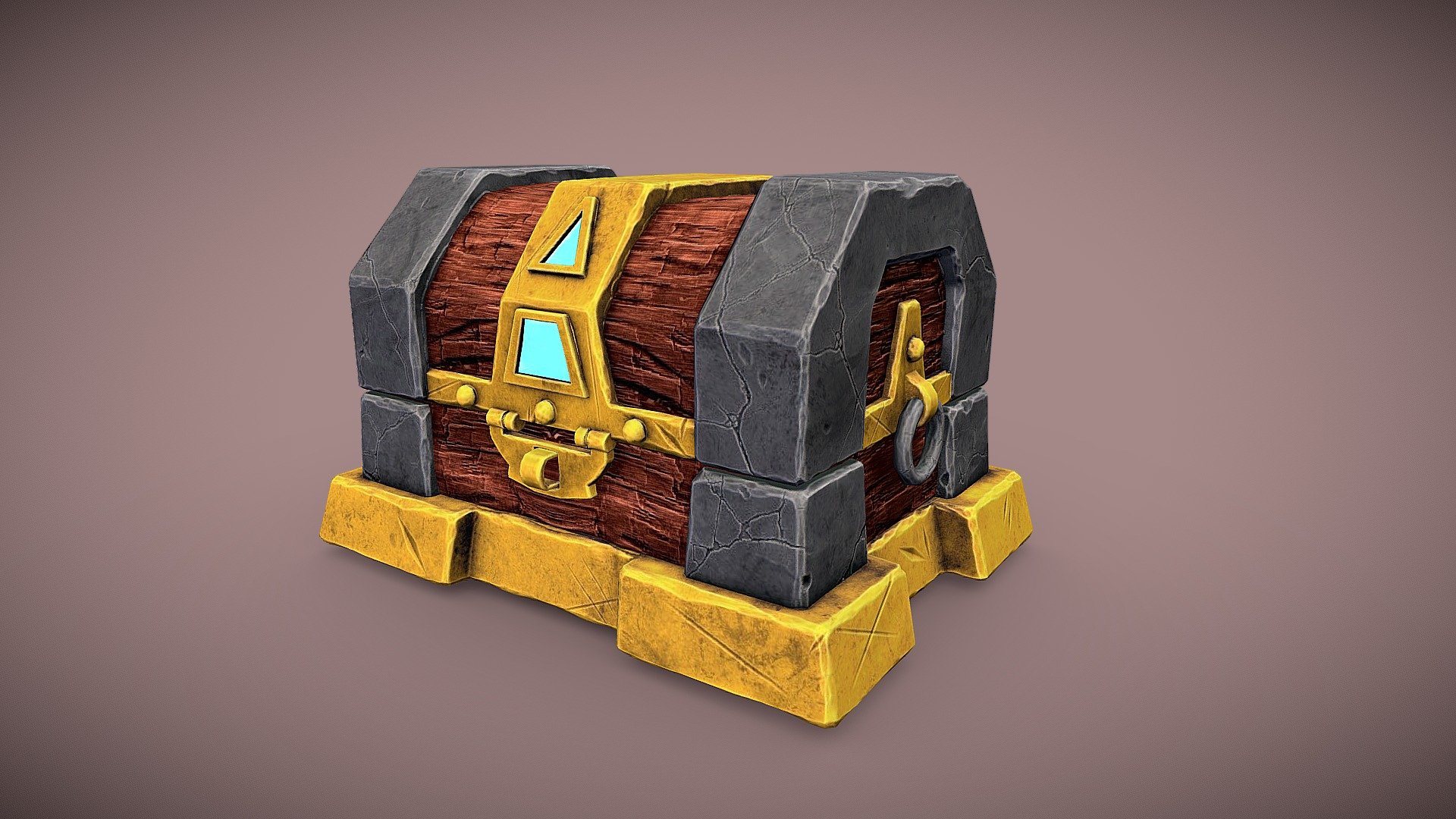 Chest - Game ready - Download Free 3D model by DmitryLavr [31b7798 ...