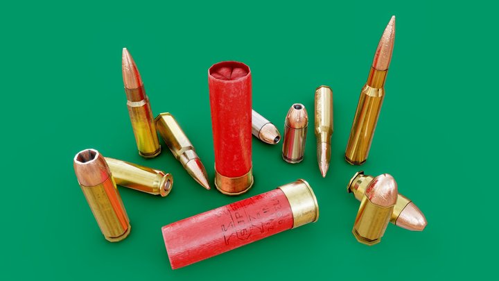 Ammo Set 3D Model