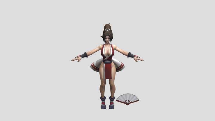 Mai-shiranui 3D Model