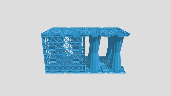 Stormwater Attenuation Tank | YD StormBreaker45® 3D Model