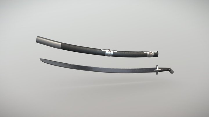 Cossack saber 3D Model