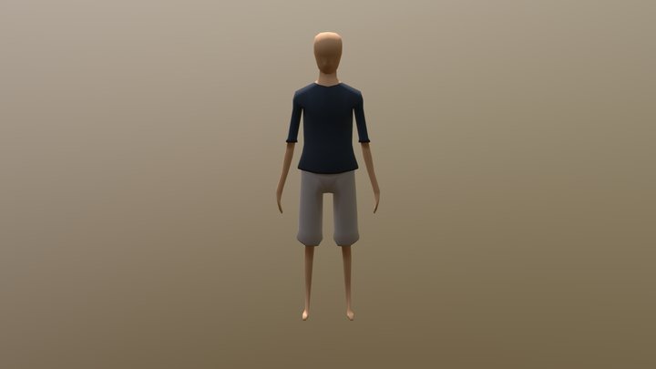 Human RumThaiGeg 3D Model