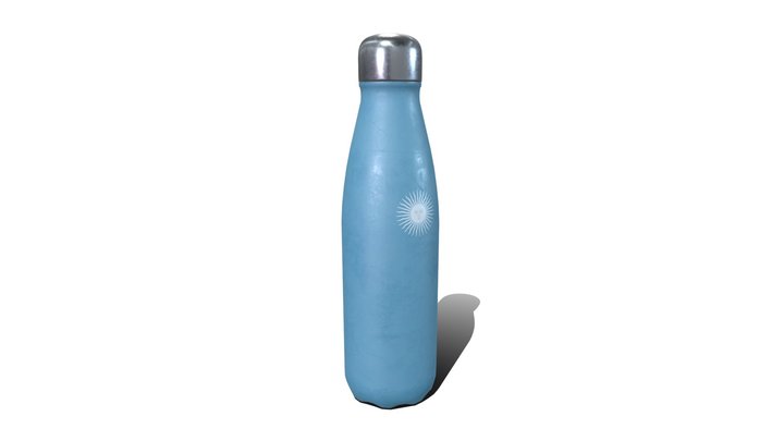Sport Water Bottle 3D Model
