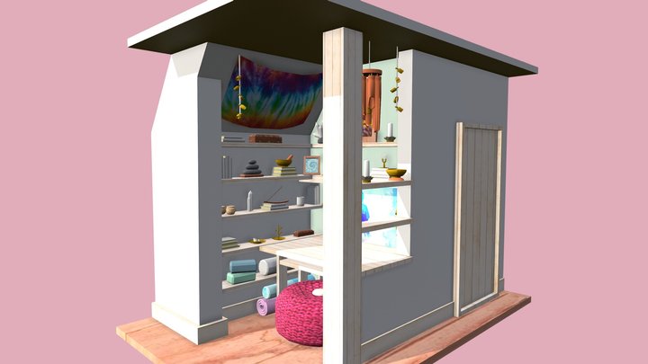 Yoga office 3D Model
