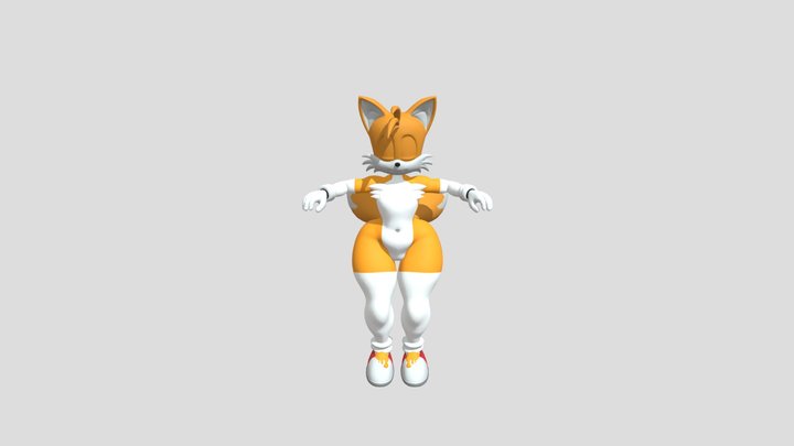 Thicc Tails 3D Model