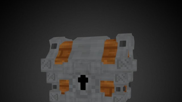 Minecraft - Chest 3D Model