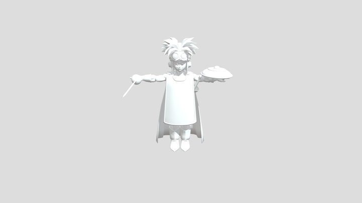 Dragon Quest  Prince of Cannock mesh mod 3D Model