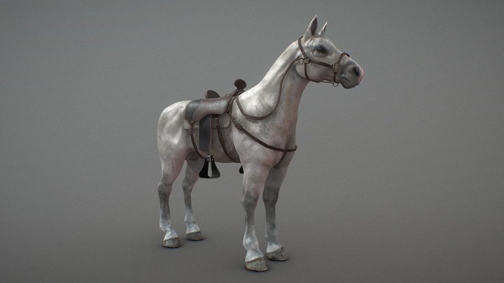 WAR HORSE 3D Model