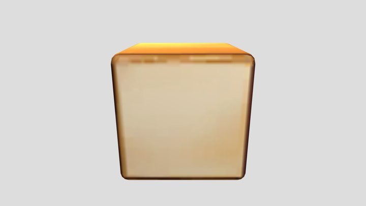 roblox Golden Block 3D Model