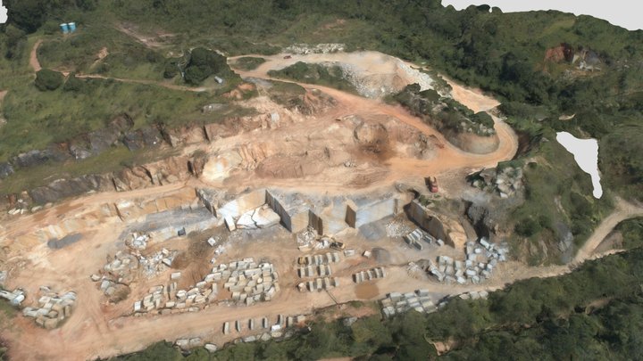 Mineração Caeté - Barroso, MG 3D Model