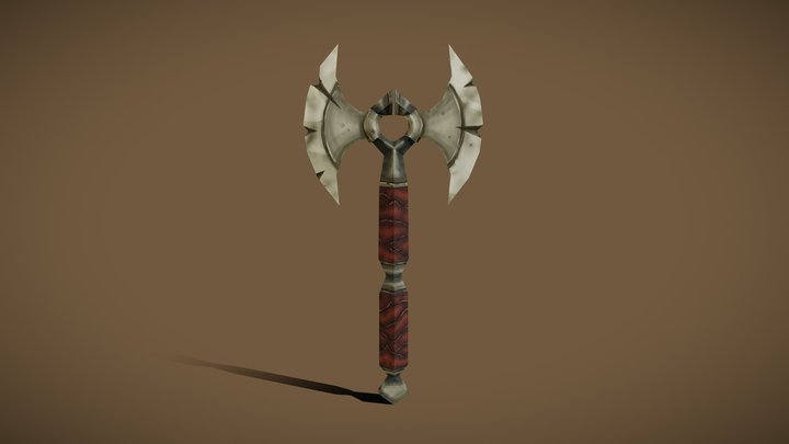 Medieval Ax Test 3D Model