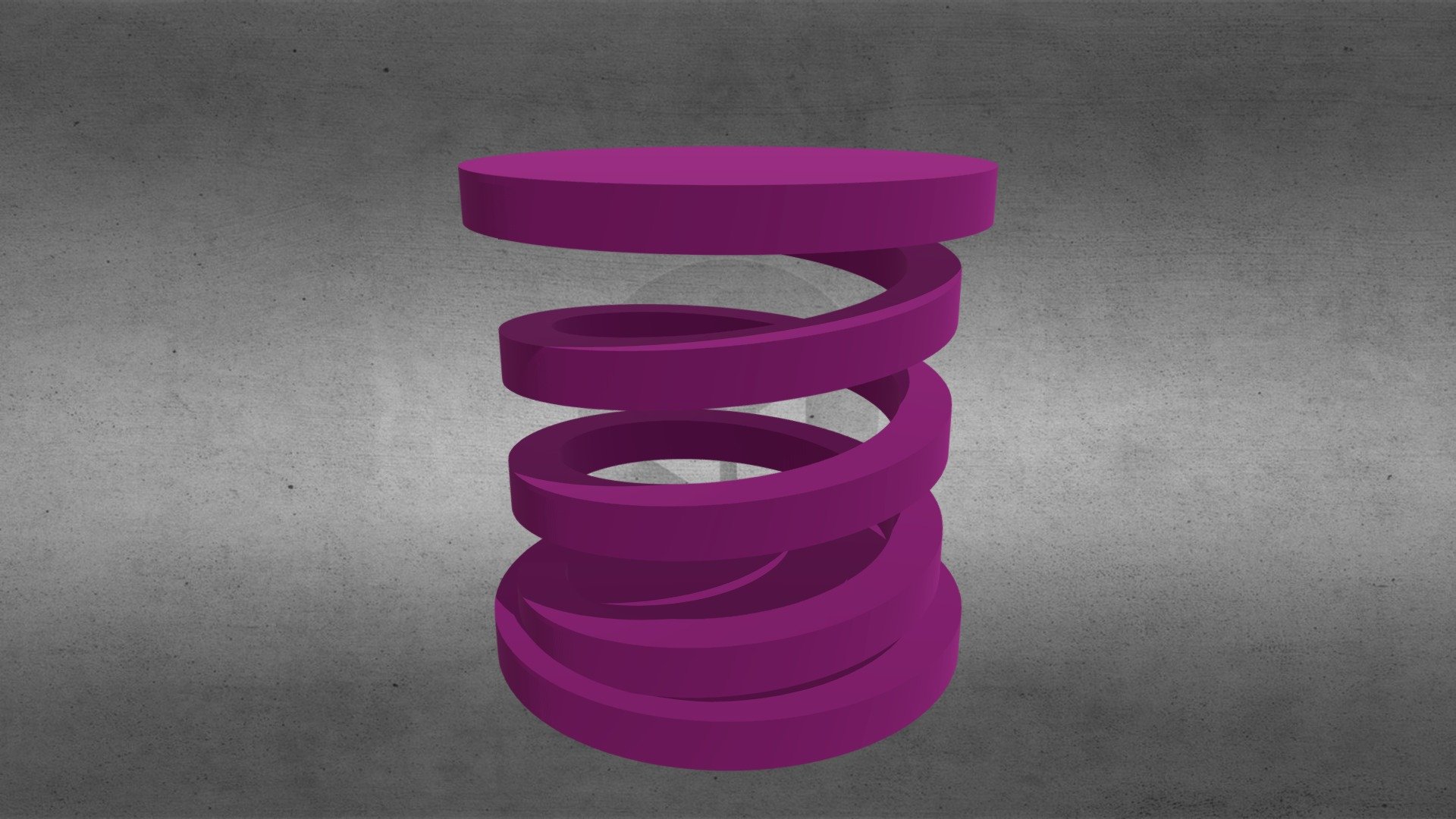 Coil Spring (unit D x unit L) Download Free 3D model by fasteng