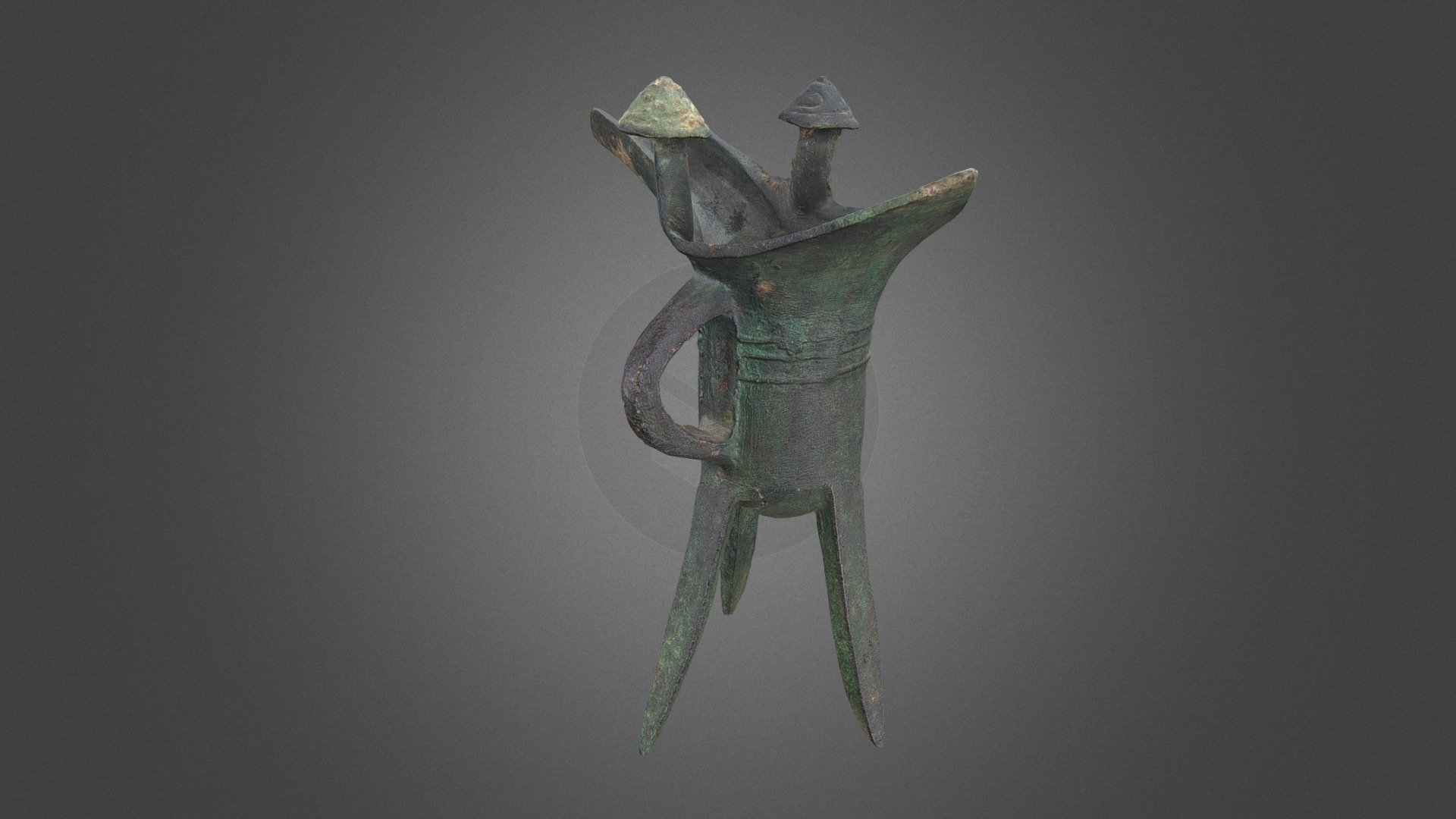 Ritual Wine Vessel (Jue)
