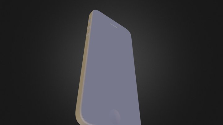IPhone5 model without textures/materials 3D Model