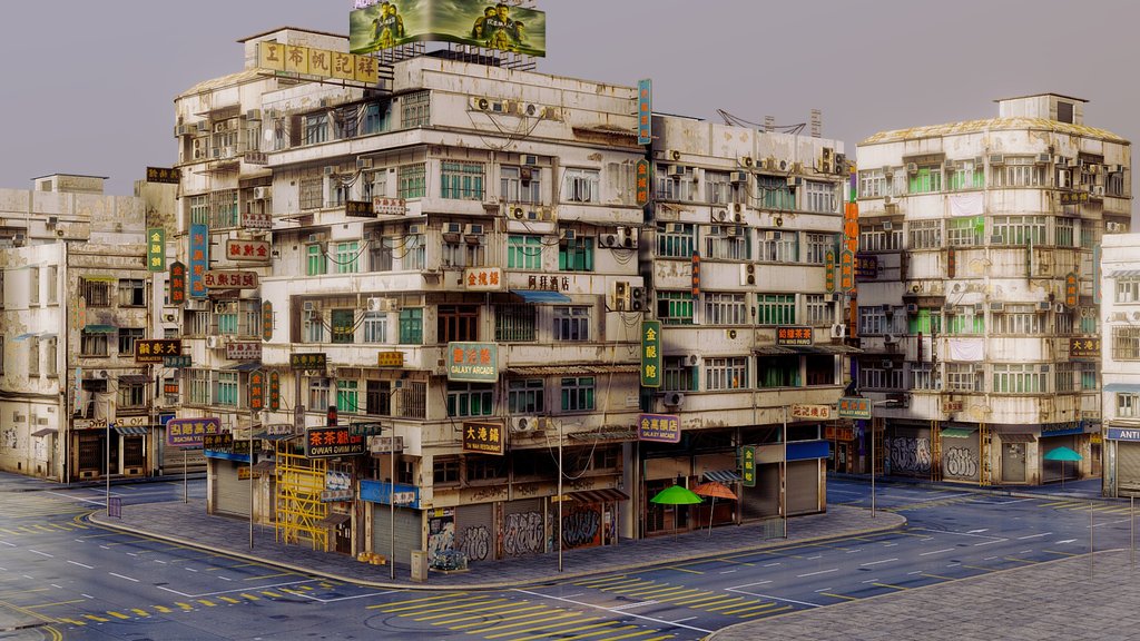 Full Gameready City Buildings IV [HongKong]