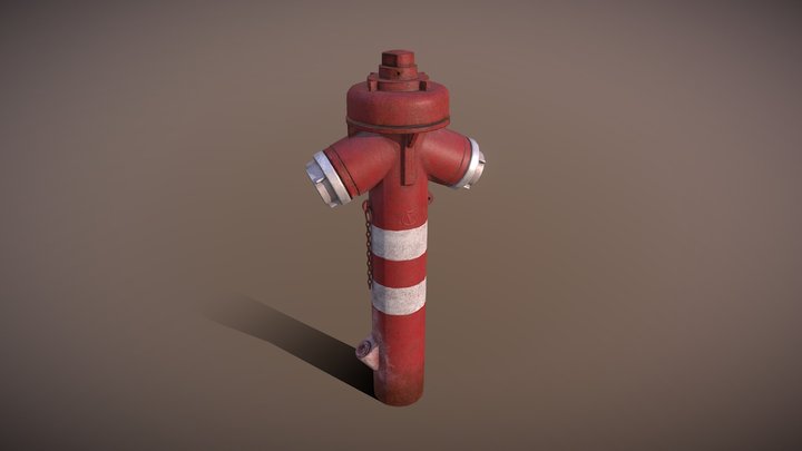 Tűzcsap / fire hidrant 3D Model