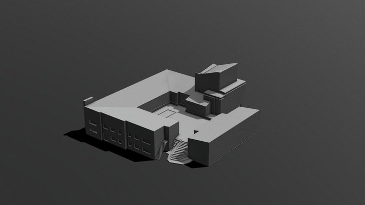 Saynatsalo town hall _ Alvar Aalto 1949-51 3D Model