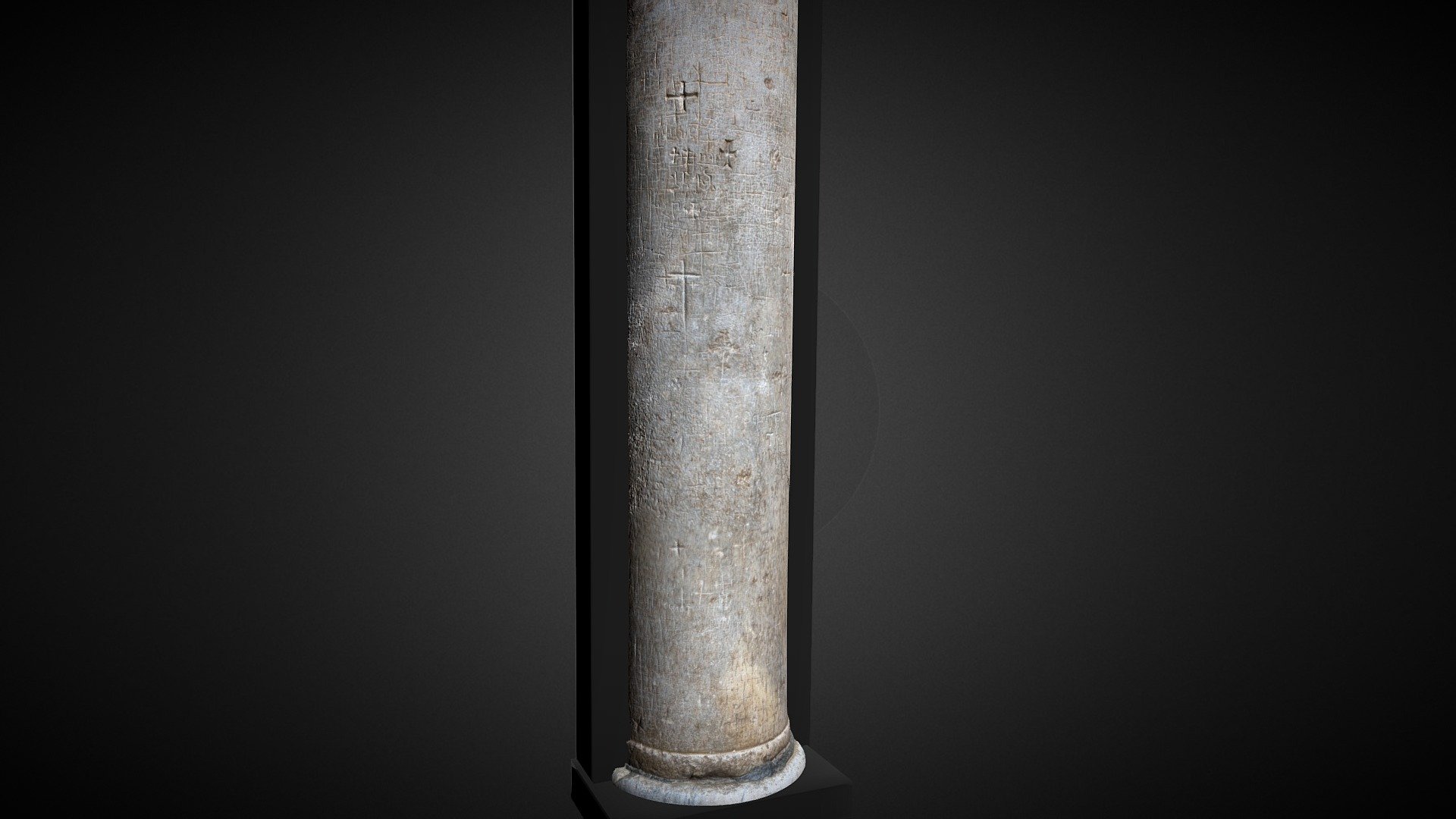 Left Collumn Church of the Holy Sepulchre — Sketchfab embed 3D viewer