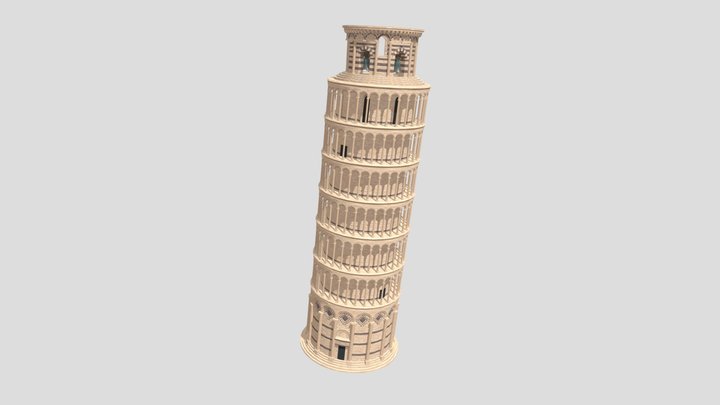 Pisa Tower Aorta Gallery 3D Model