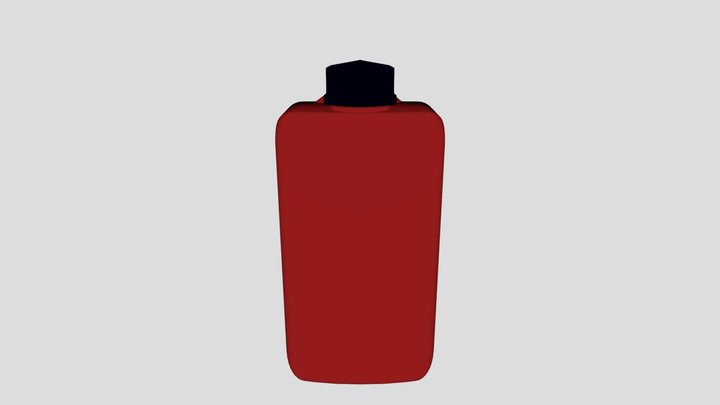 Oil Can 3D Model