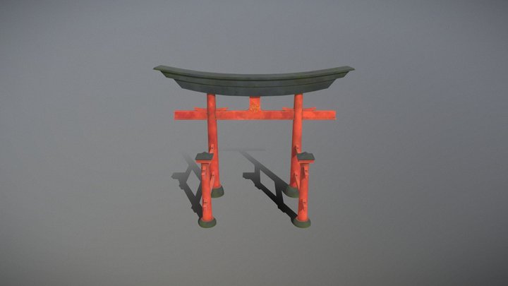 Tori gate 3D Model