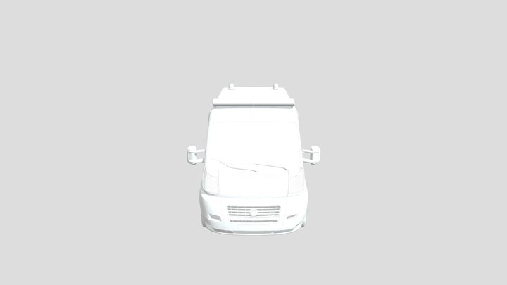 Fiat Police Car 3D Model