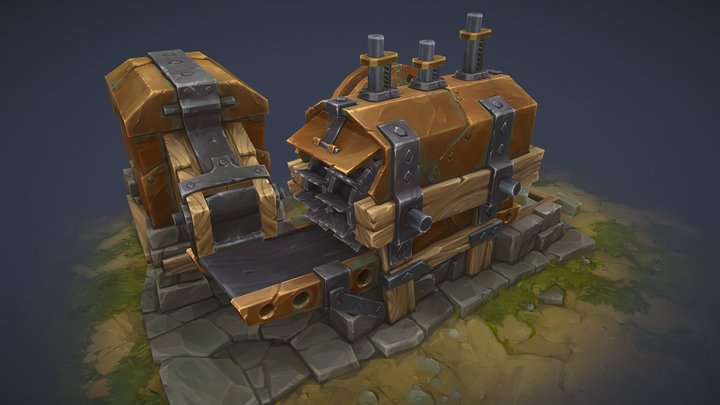 Last OutLander - Stonecutter 3D Model