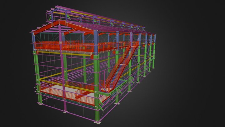 Galpao Industrial 3D Model