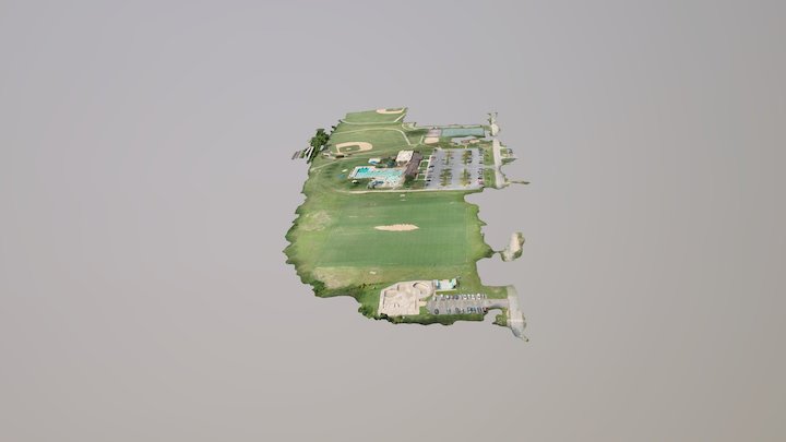 3D model of a park 3D Model
