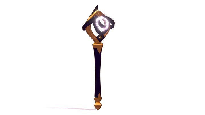 Staff 3D Model