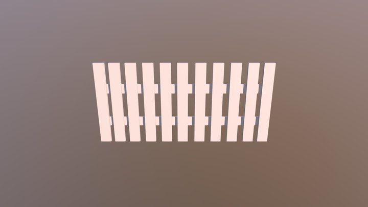 Prototype - Fence Fragment 3D Model