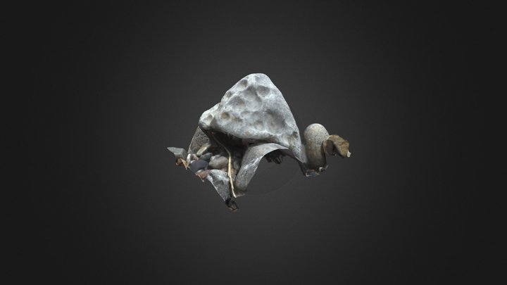 Pitted stone_02 3D Model