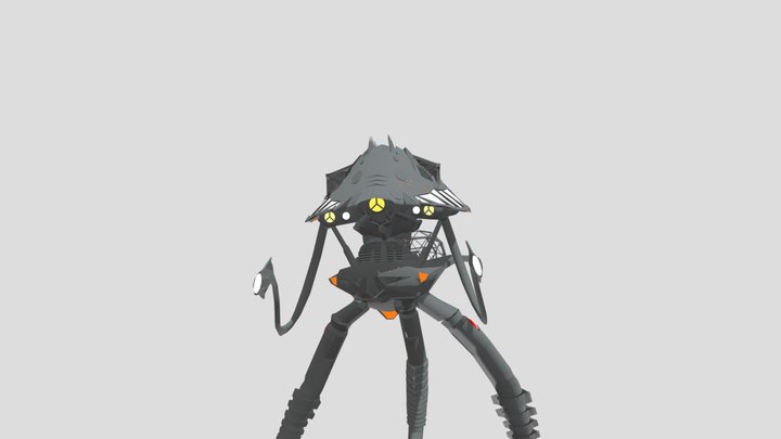 tripod_eldebh_animation_1 3D Model