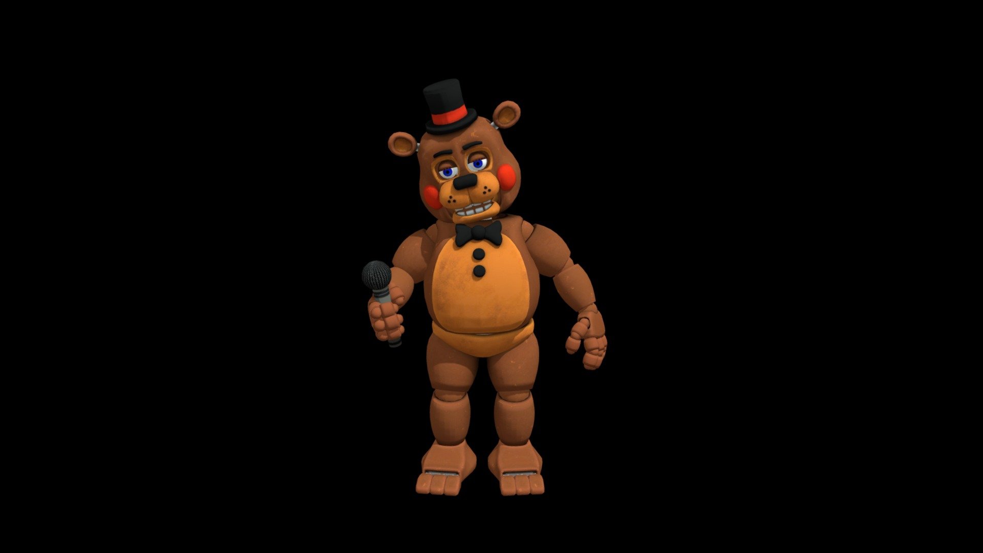 FNAF AR Toy Freddy - Download Free 3D model by OrangeSauceu (@orangesauceu)  [0f16f6a]