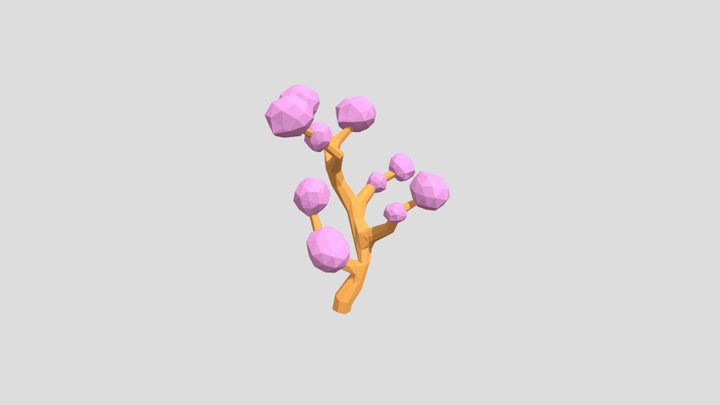 Low Poly tree v2 3D Model