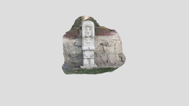 Estatua Tierradentro 3D Model