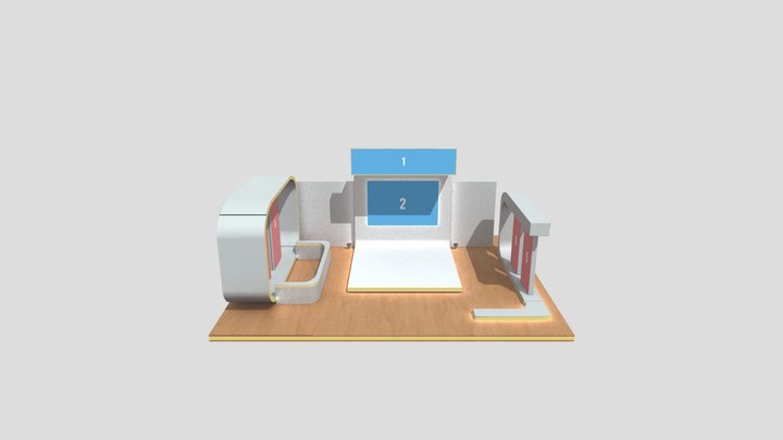 Architecture Design Vfx 3D Model