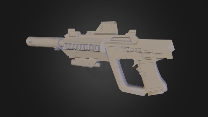 gun 2.obj 3D Model