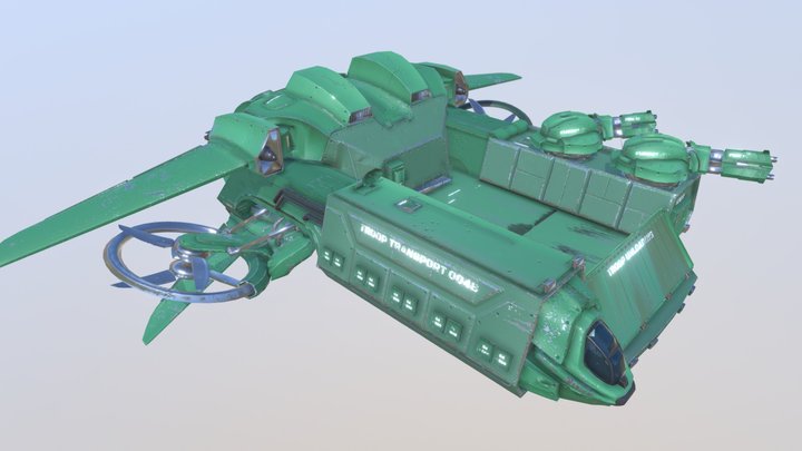 hovercraft 3D Model