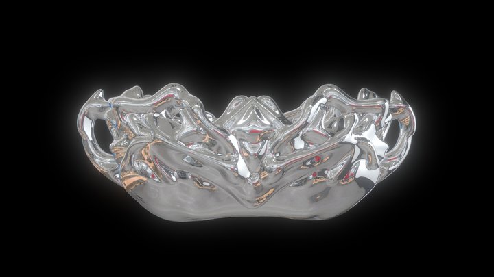 Chrome Covenant Airpods Case / POSTHUMAN.LAB