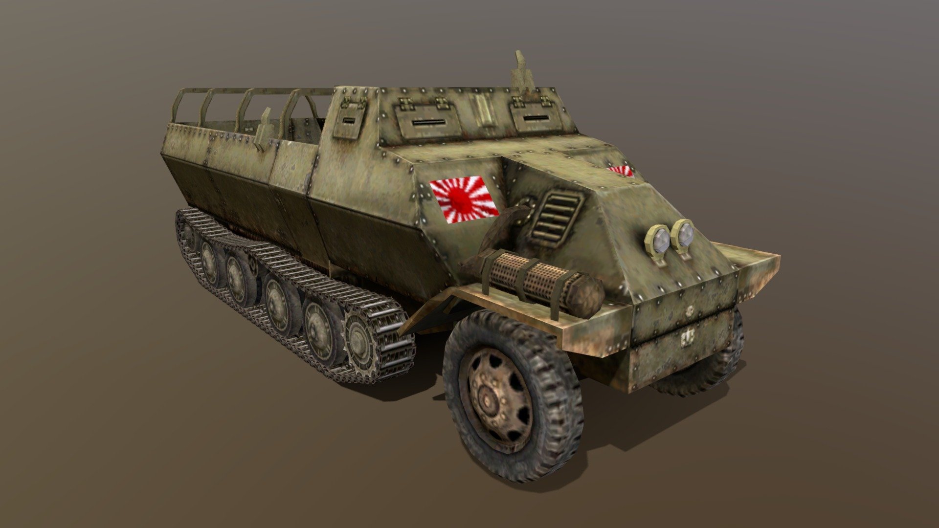 Type 1 Ho-Ha - Download Free 3D model by 42manako [31cb962] - Sketchfab