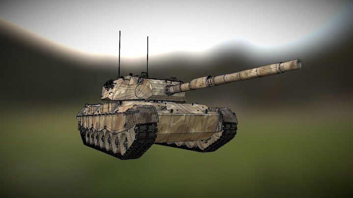 Leopard AS1 3D Model