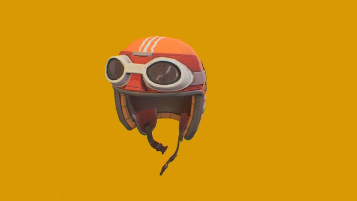 Helmet V2 3D Model
