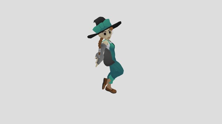 YoungWitch 3D Model