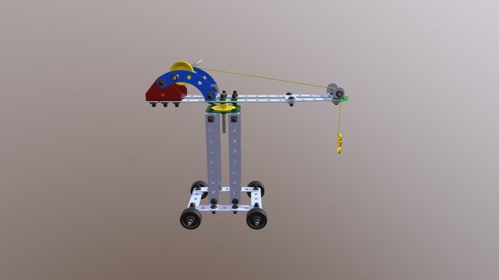 WORK GRUA 3D Model