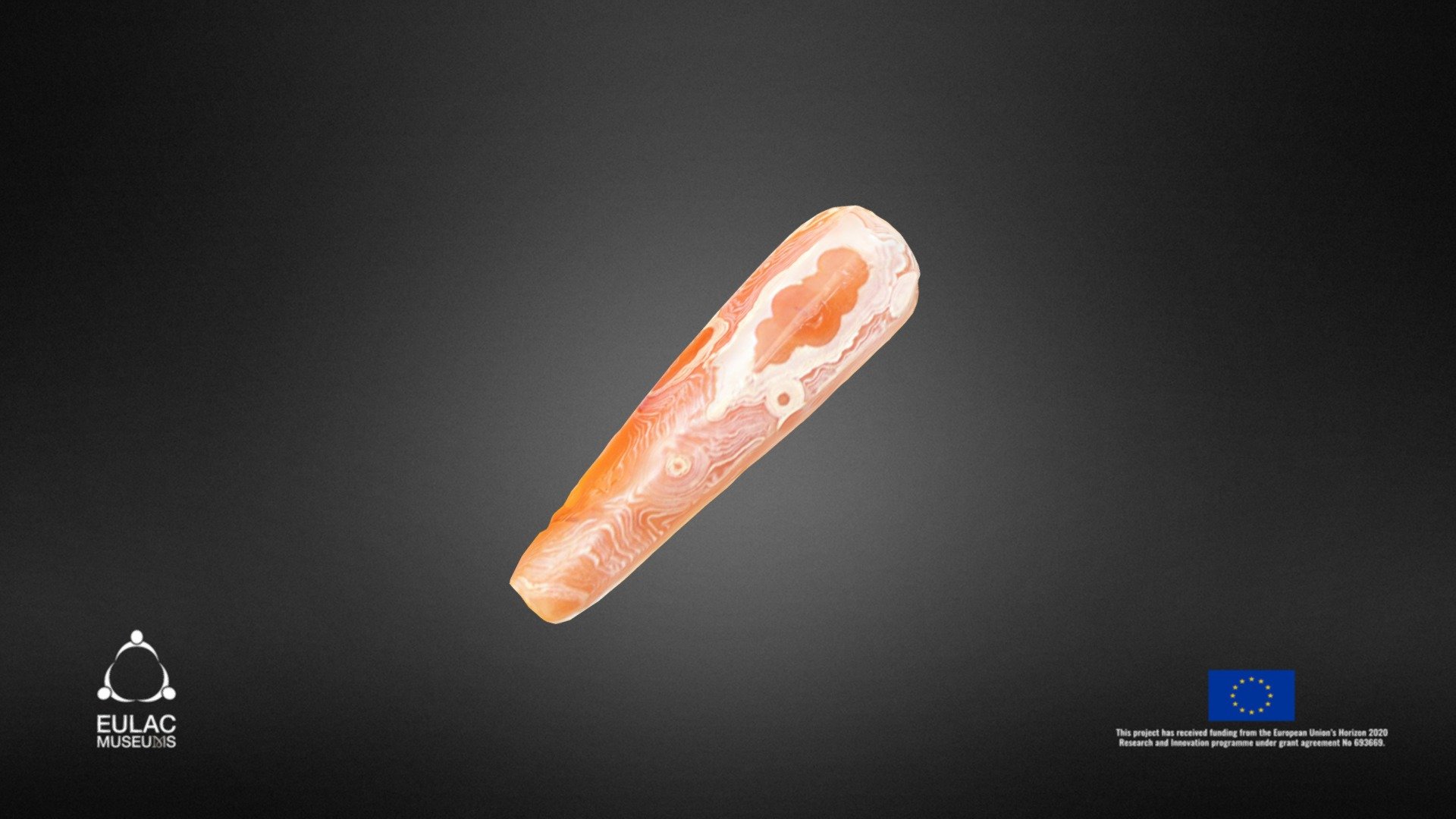 Carnelian Bead Download Free 3D model by EULAC3D [31cdb7f] Sketchfab