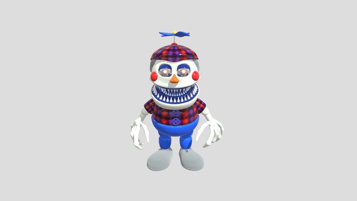 Nightmare Balloon Boy 3D Model